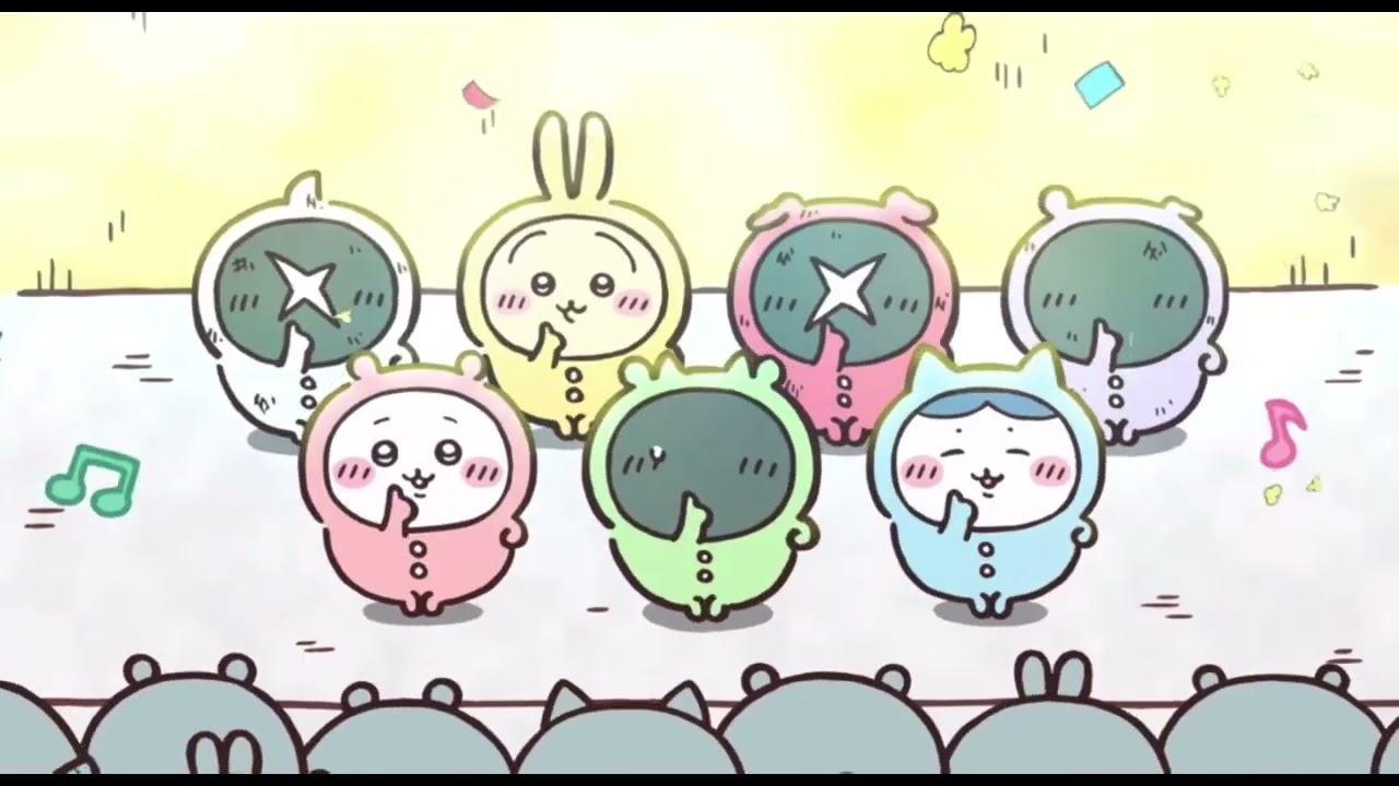 ちいかわ】 パジャマパーティーズ - YouTube