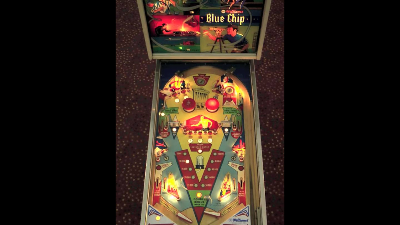 Blue Chip Pinball Gameplay - YouTube