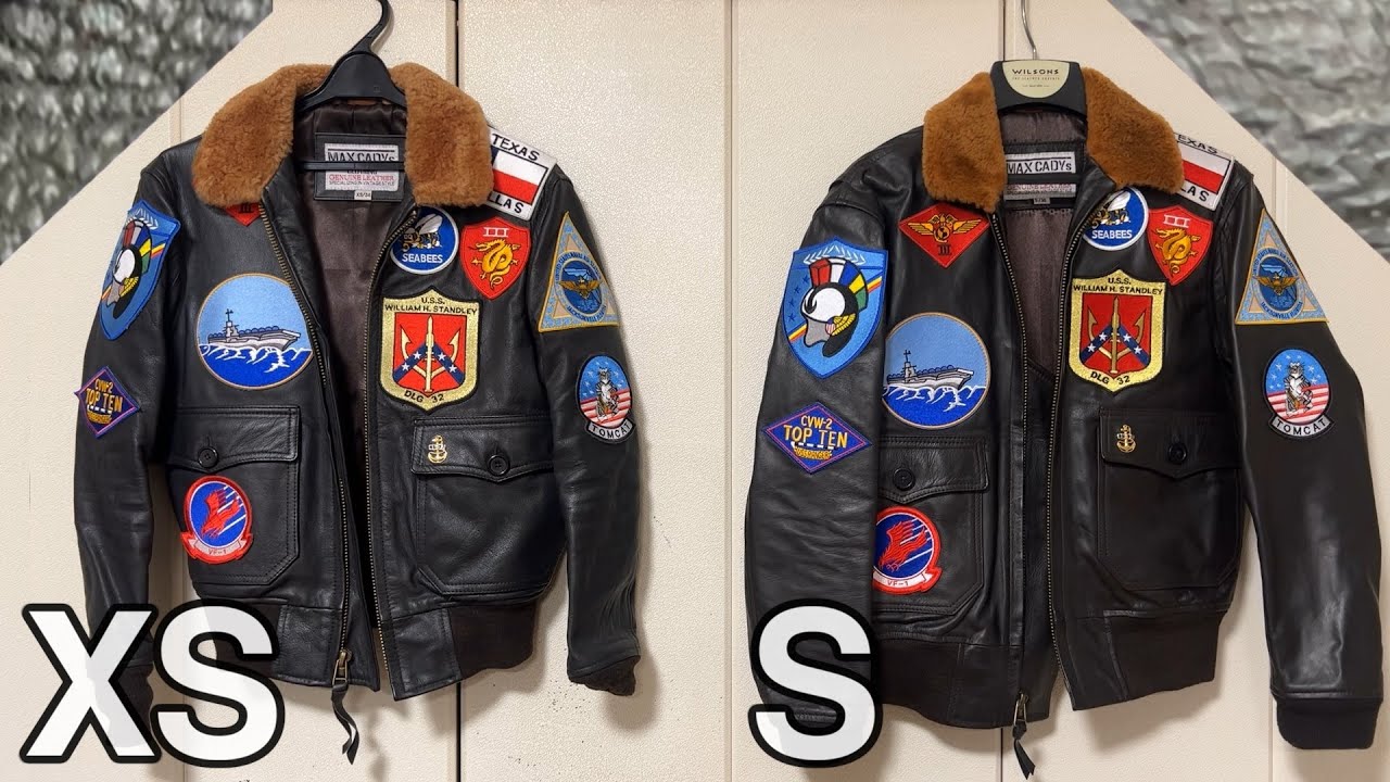 BUY a Leather Jacket in a warm!? A silly bought two G-1, compare