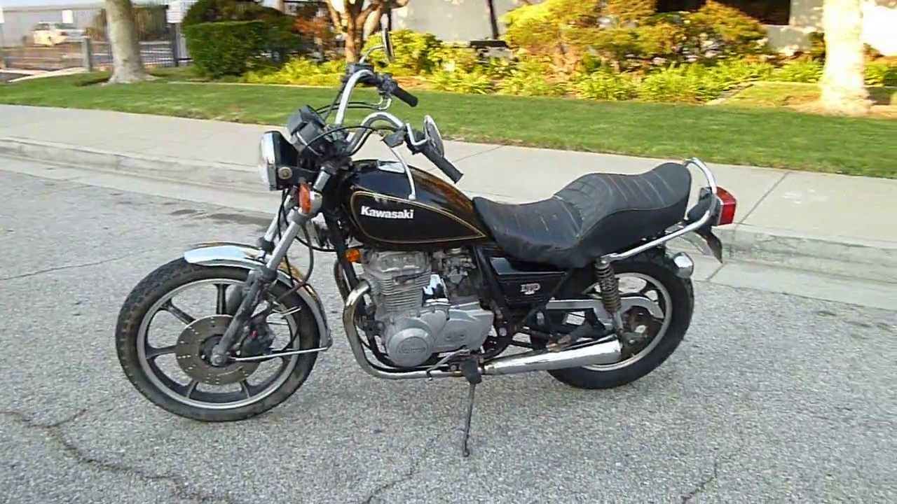 1980 Kawasaki KZ 440 LTD - YouTube