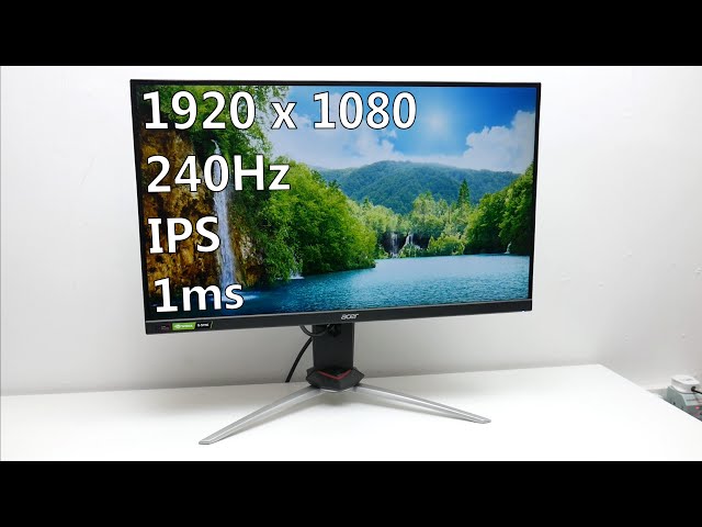 Acer XV273X review - 240Hz 1ms IPS gaming monitor - YouTube