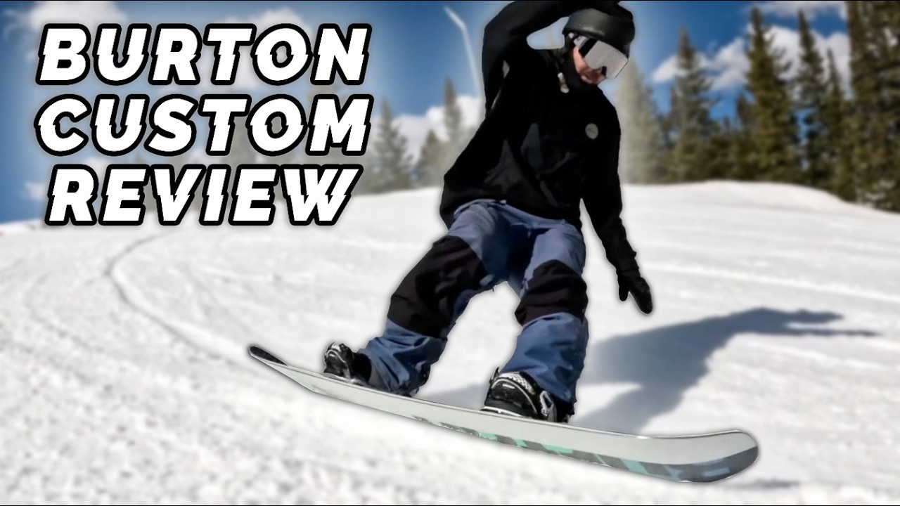 Burton Custom Twin 2015-2016 Snowboard review - YouTube