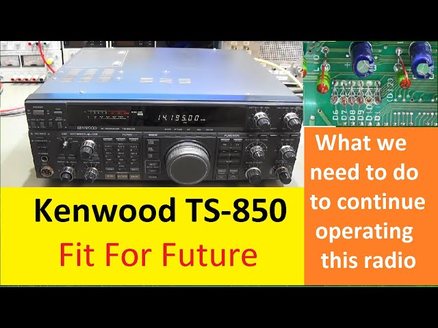 242 Kenwood TS-850, open up TX on 60m Band and important mods