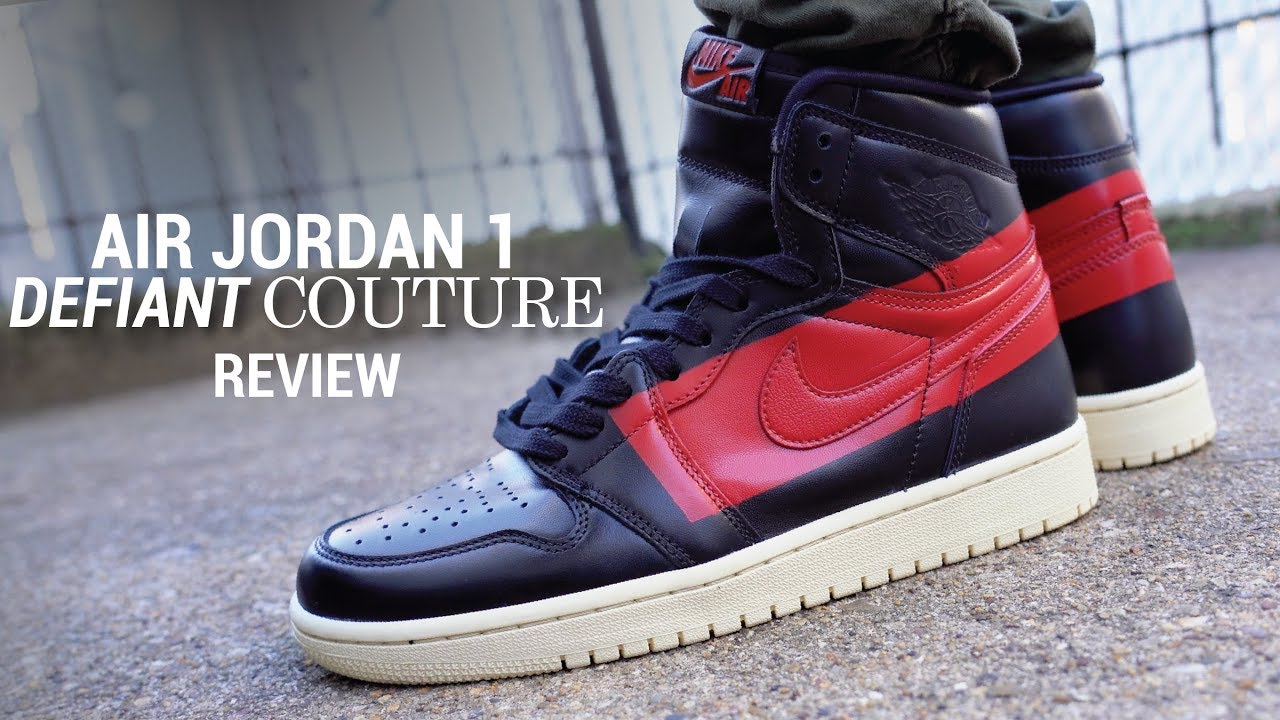 Air Jordan 1 Defiant Couture Review & On Feet - YouTube