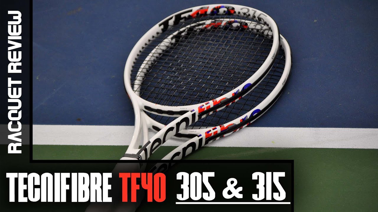 Tecnifibre TF40 305 (18x20) & 315 (16x19) Racquet Review - YouTube