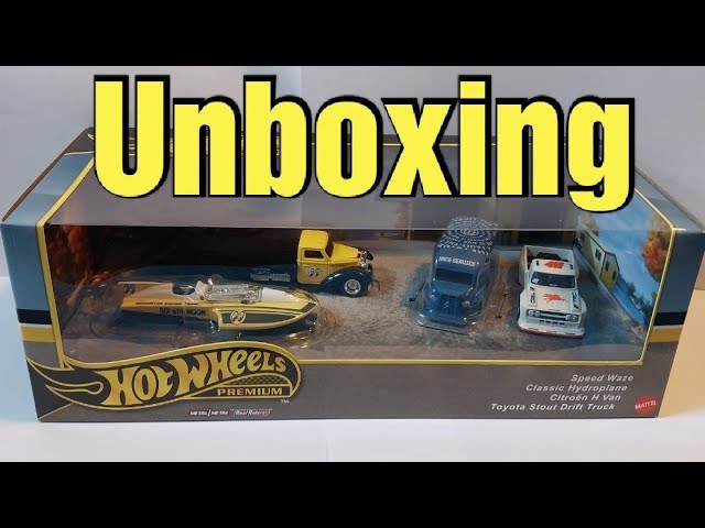 Cracking Open Hot Wheels Premium Box Set with Mooneyes & TRD Drift