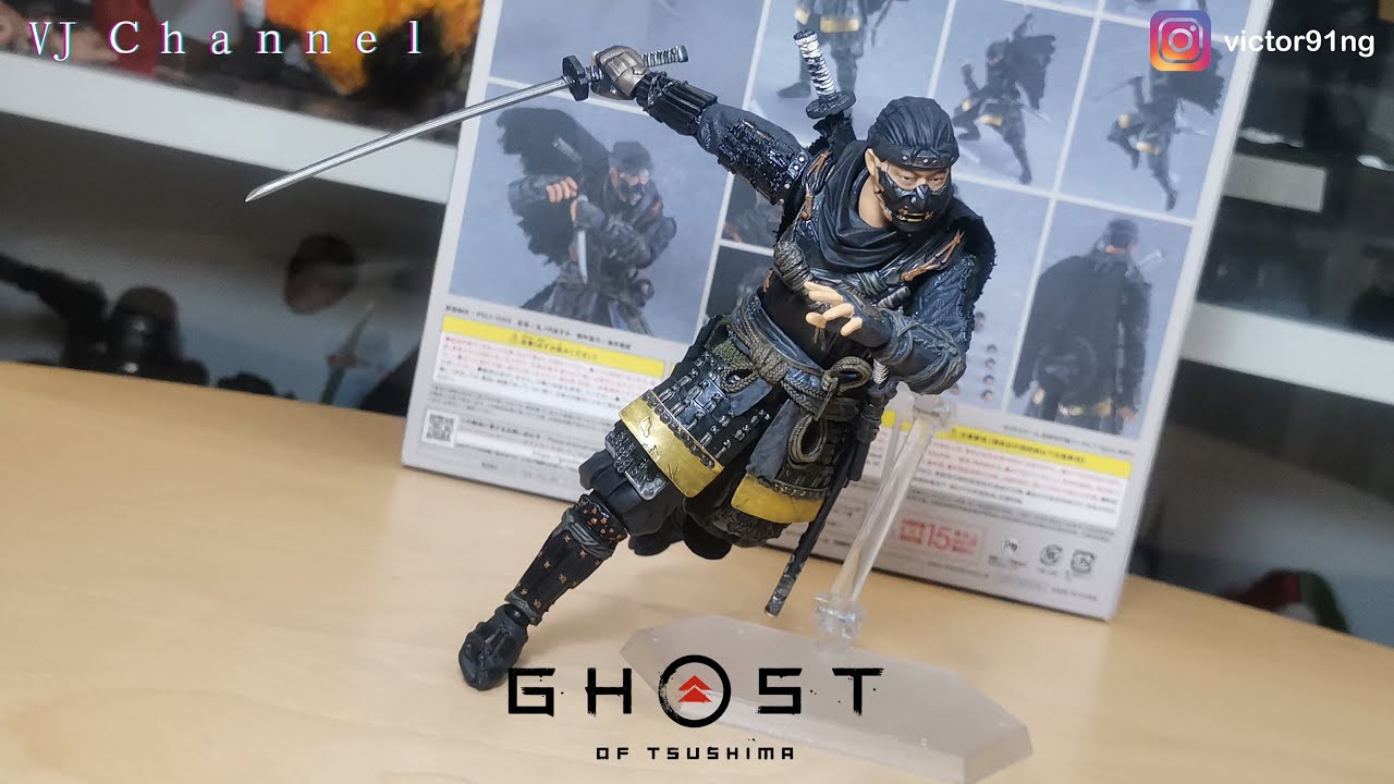 Unboxing 开箱] [4K] Figma Jin Sakai Ghost of Tsushima 对马岛战鬼境
