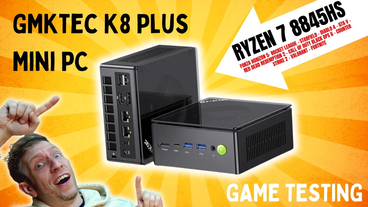 Mini PC GMKtec GMKtec K8 Plus Ryzen7 8845HS ベアボーンキット K8