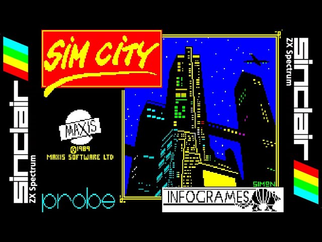 SIM CITY (1990) Walkthrough, ZX Spectrum - YouTube