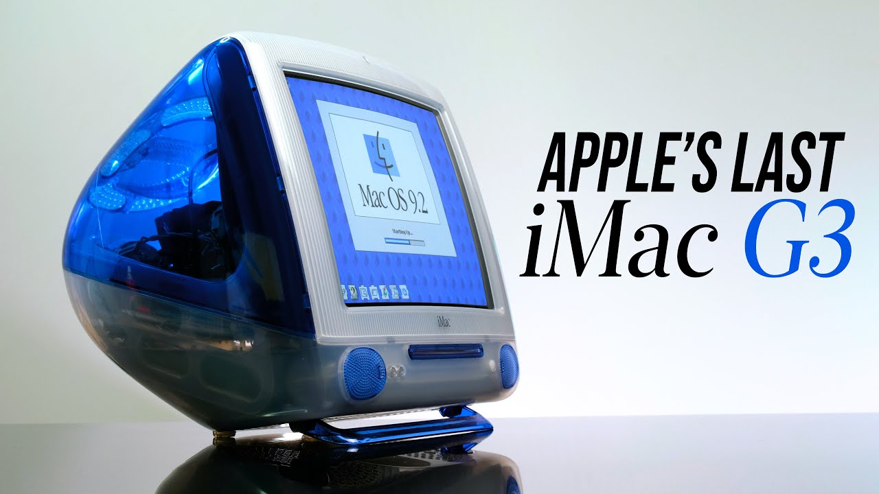 Apple's Last iMac G3 - YouTube