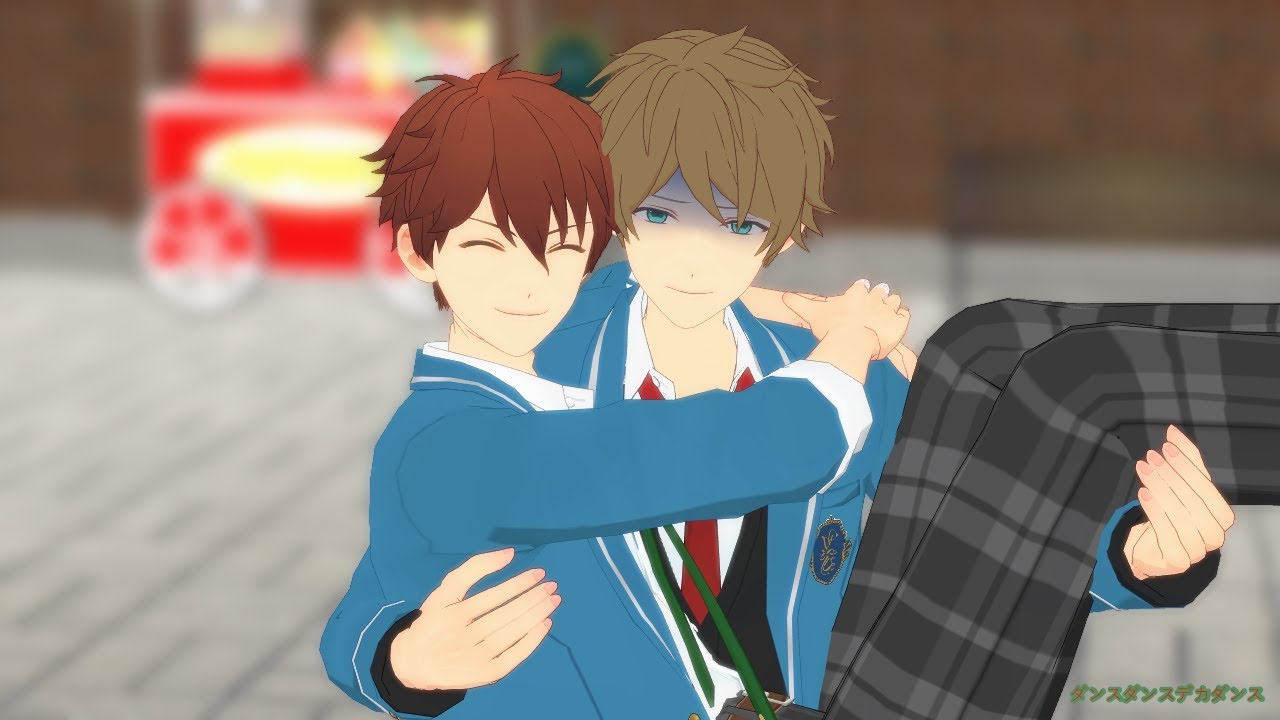 MMDあんスタ】ダンスダンスデカダンス【高峯翠＆守沢千秋】改 - YouTube