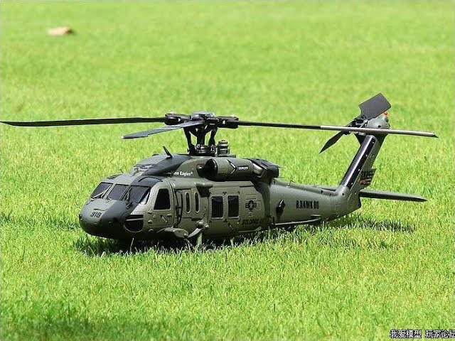 RTF Nine Eagles Solo Pro 319a UH-60 Blackhawk Realistic RC