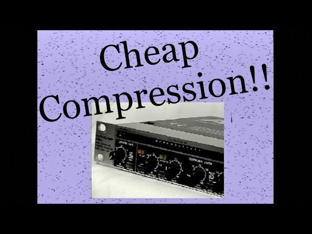 Behringer MDX 1400// Affordable Compression to get started!! - YouTube
