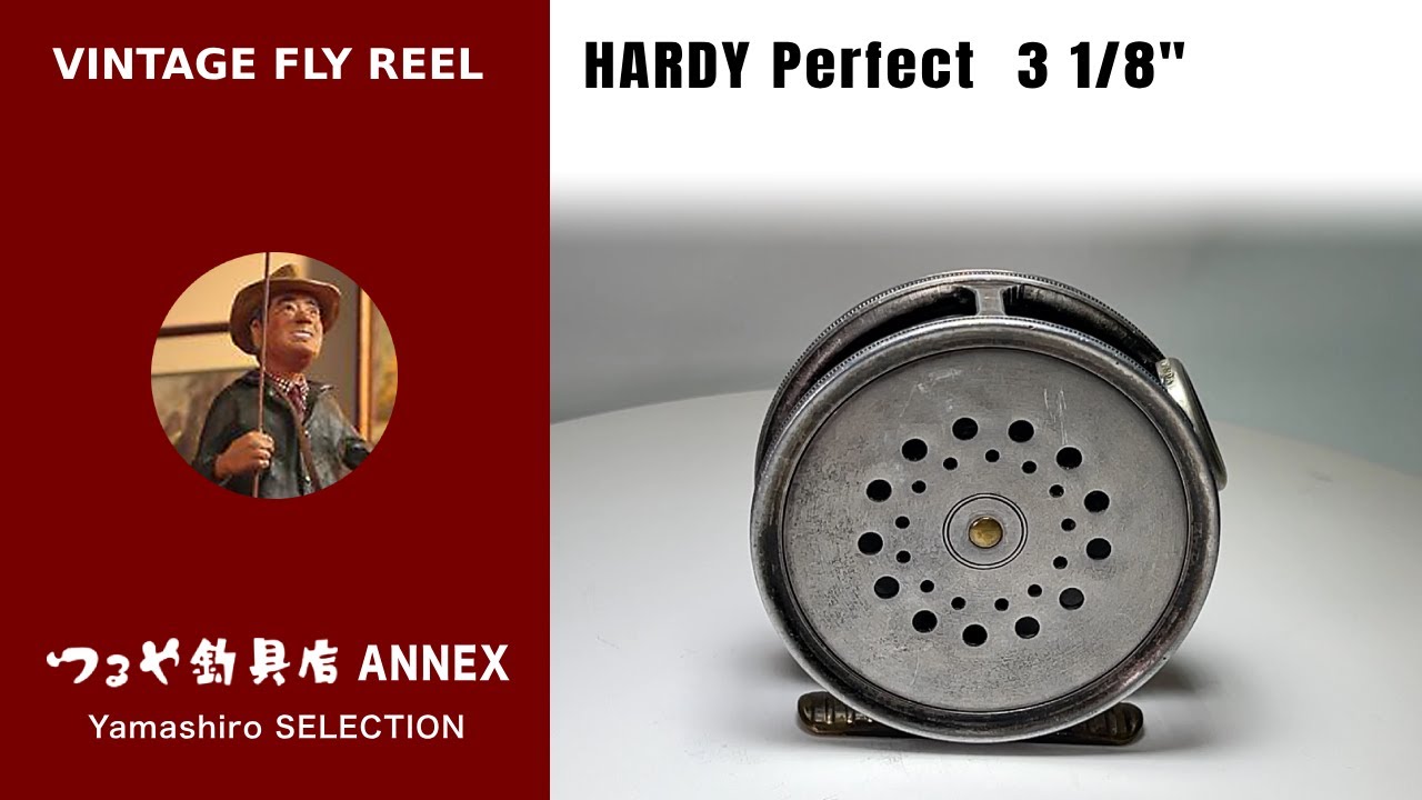 Vintage Fly Reel】HARDY Perfect 3 1/8