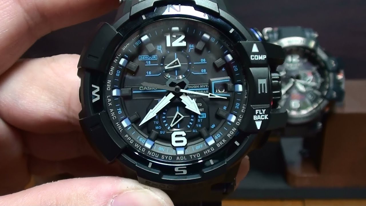 Casio G-SHOCK GW-A1100 Repair Report and Brief Review CASIO G