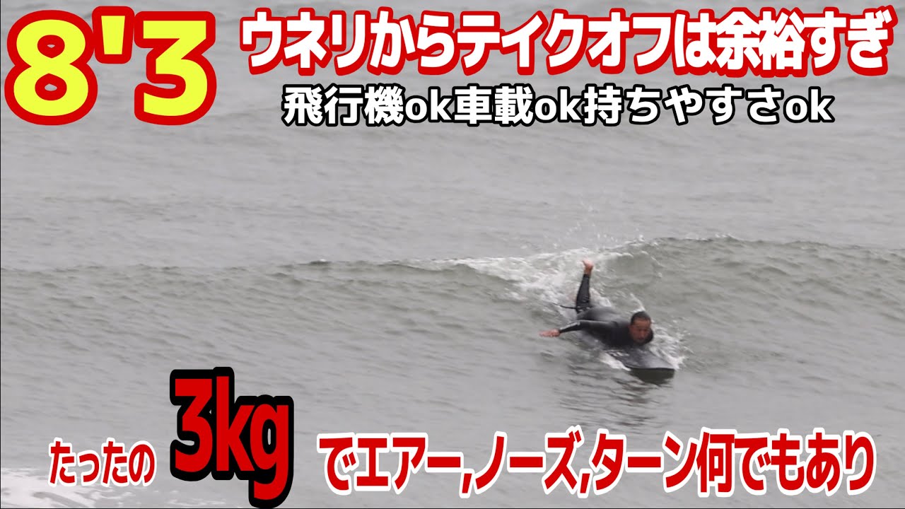 8'3 Not only is the takeoff fast, but the action is also like this