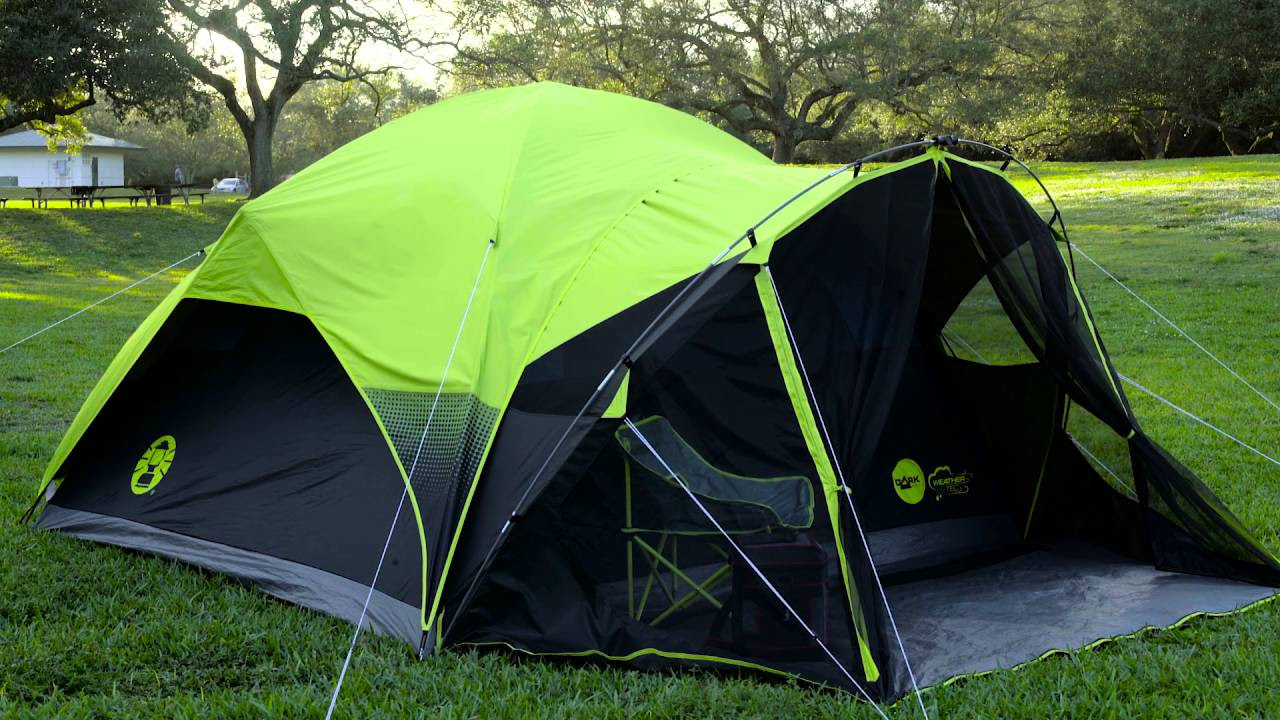 Coleman Darkroom Tent - YouTube