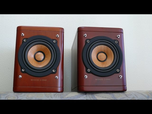 ウッドコーン フルレンジ スピーカー SP-EXAK1 victor wood cone