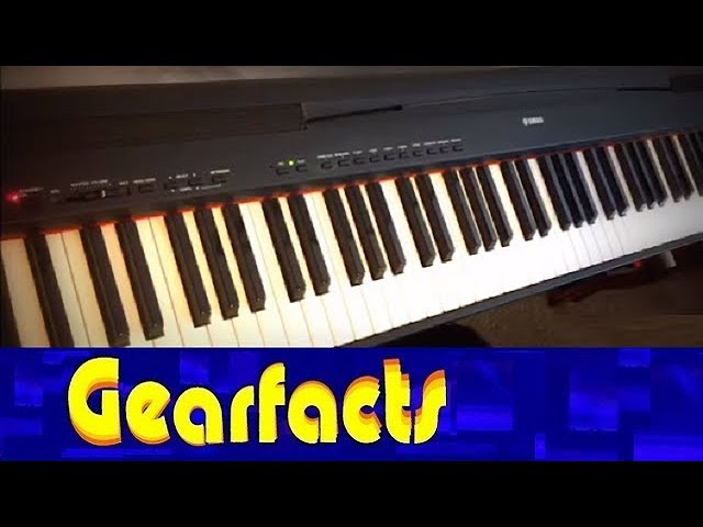 Yamaha P85 Electronic piano - YouTube