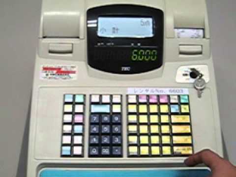 MA-660 レジスター操作方法 - YouTube