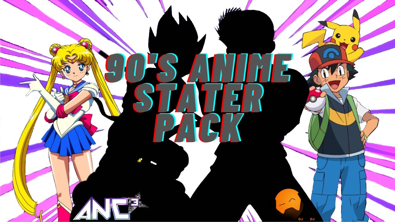 90's Anime Starter Pack - ANC3 Remix - YouTube