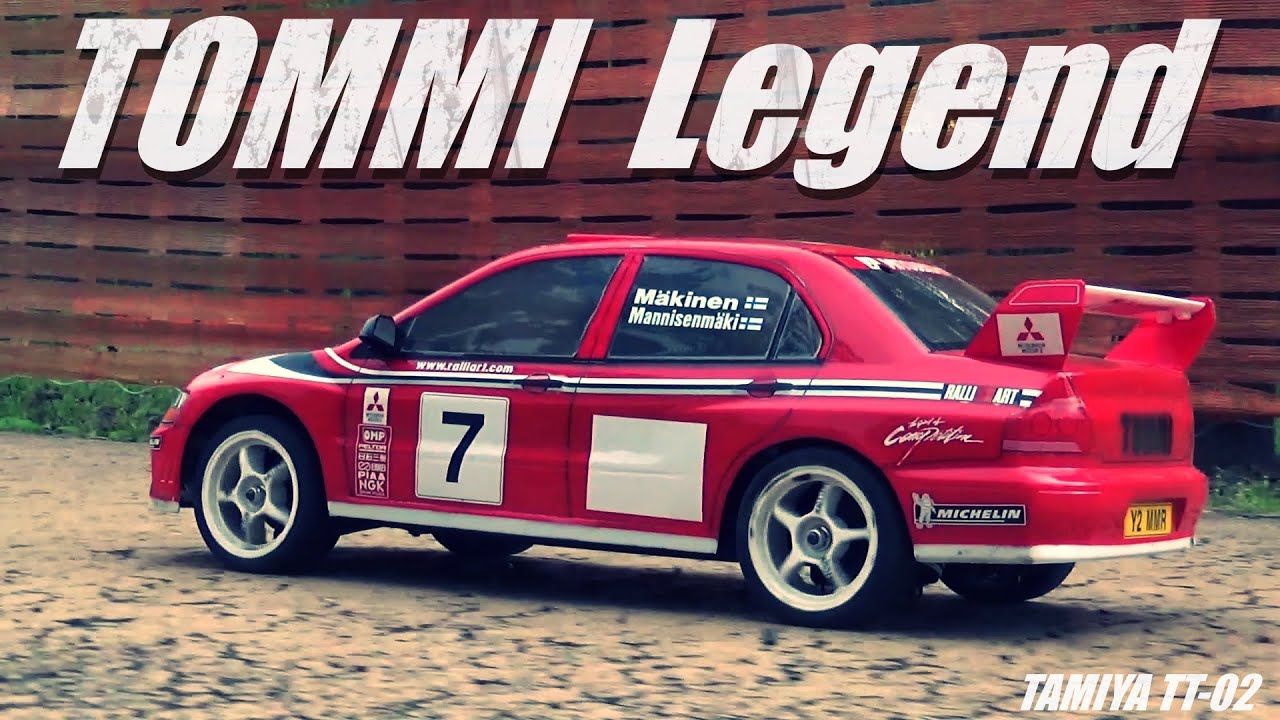 タミヤTT-02DランエボⅦ WRCが欲しくなるビデオ WANT TT-02D LANCER