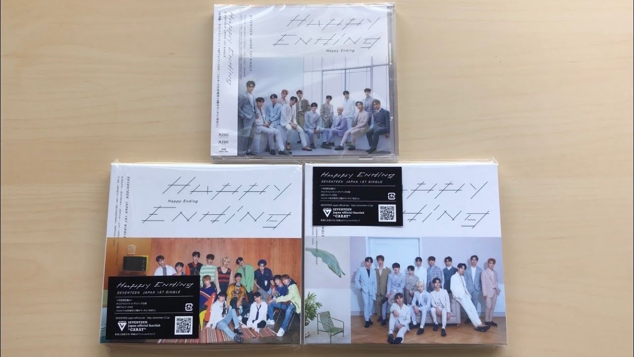 ♡Unboxing Seventeen セブンティーン 1st Japanese Single Album