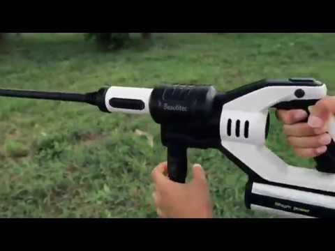 洗車編】Beautitec コードレス洗浄機KB007 軽量で持ち運びに便利な