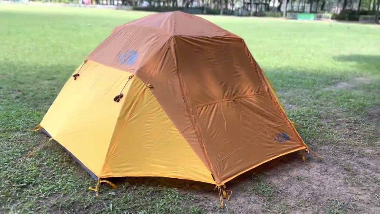The north face | Two person tent | Storm break 2 | Golden oak