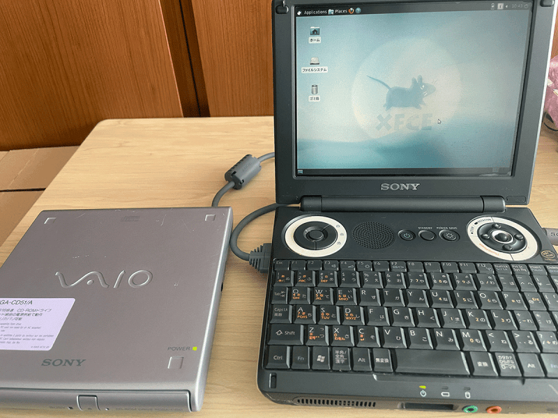Vaio PCG-U101/PにXubuntu 10.10 Alternateを入れてXPマシンを復活する