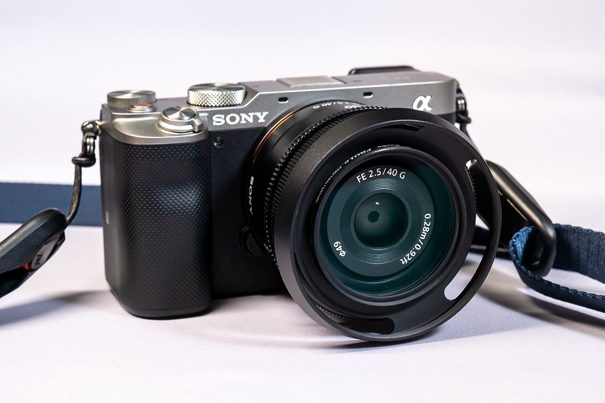 SONY FE 24mm F2.8 G、同40mm F2.5 G レンズ 他対応 レンズフード HF