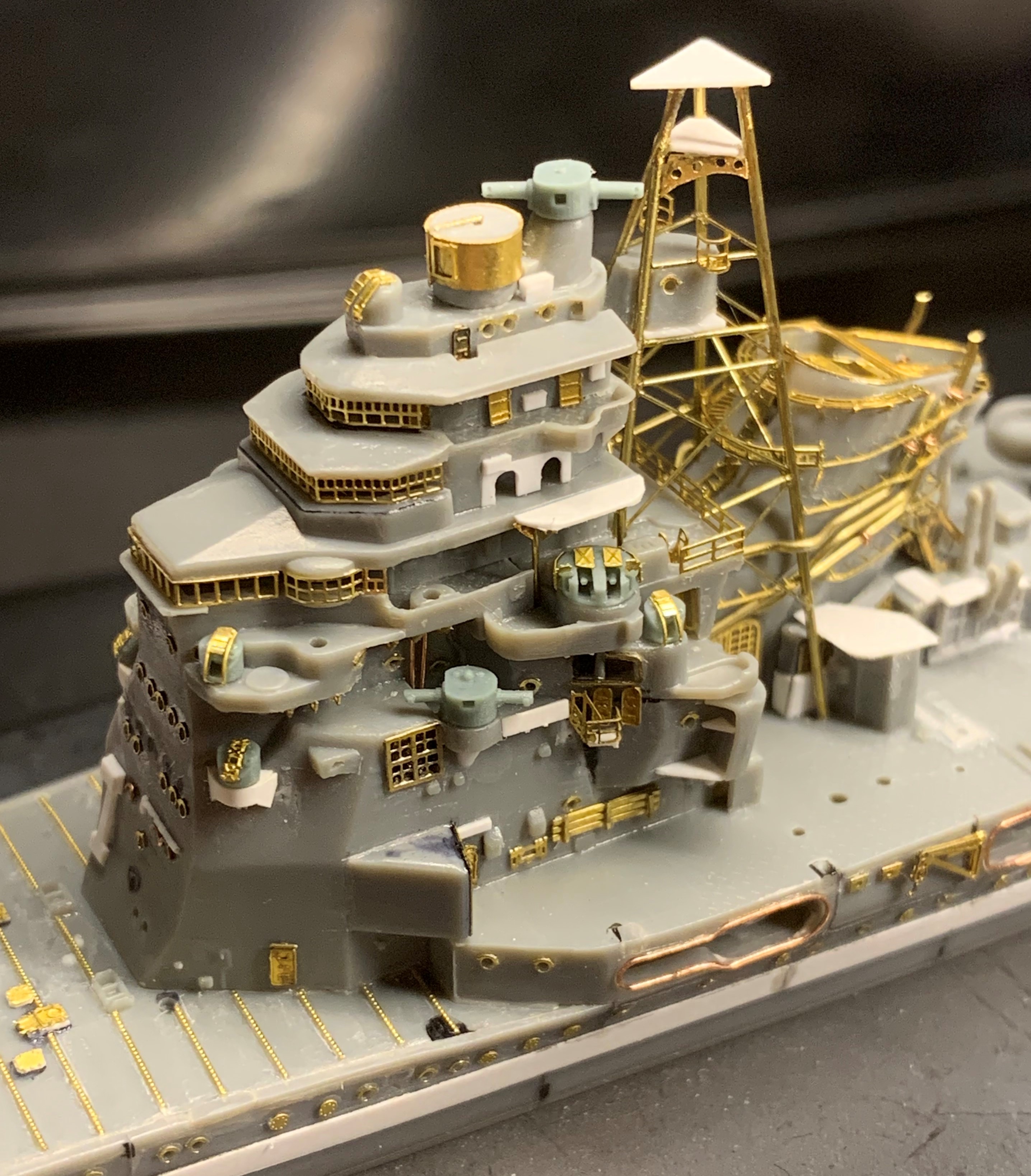 WIP] 1/700 IJN Chokai Heavy Cruiser [鳥海][重巡洋艦] Part 1