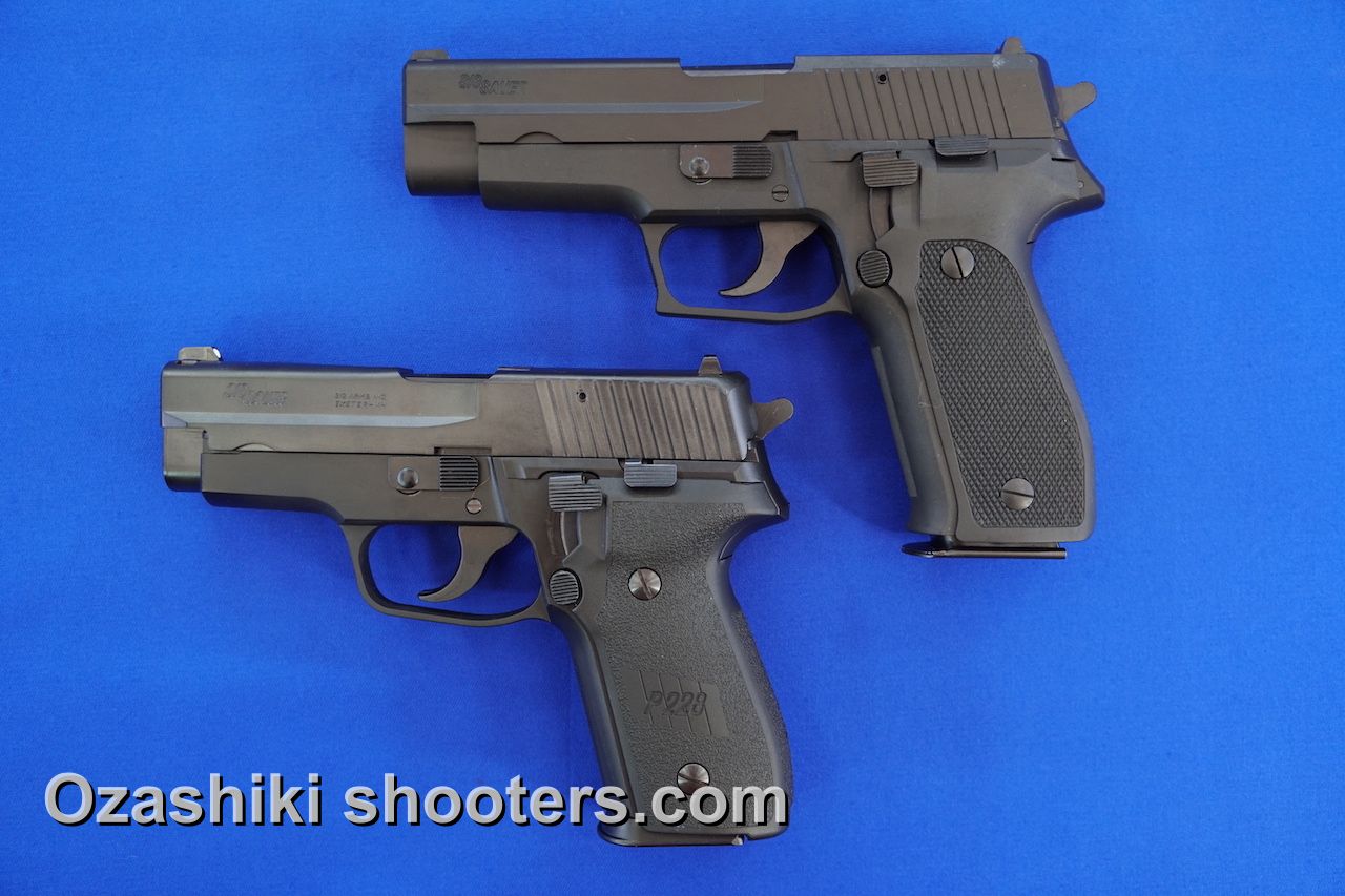 タナカ SIG SAUER P228 frame HW レビュー | お座敷SHOOTERS.com