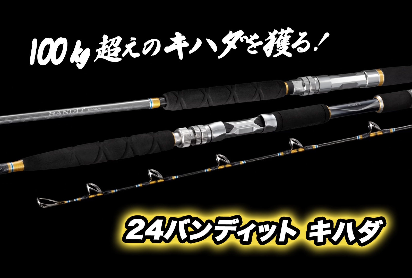 新製品】24バンディット キハダ｜100kgUPのキハダを視野に入れたパワー
