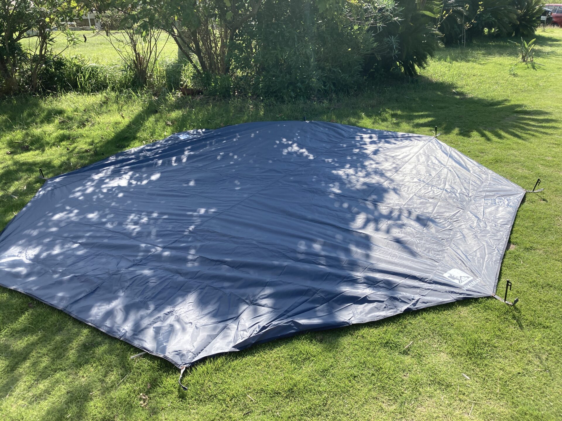 モーニンググローリーのグランドシート】 | MINIでファミキャン！