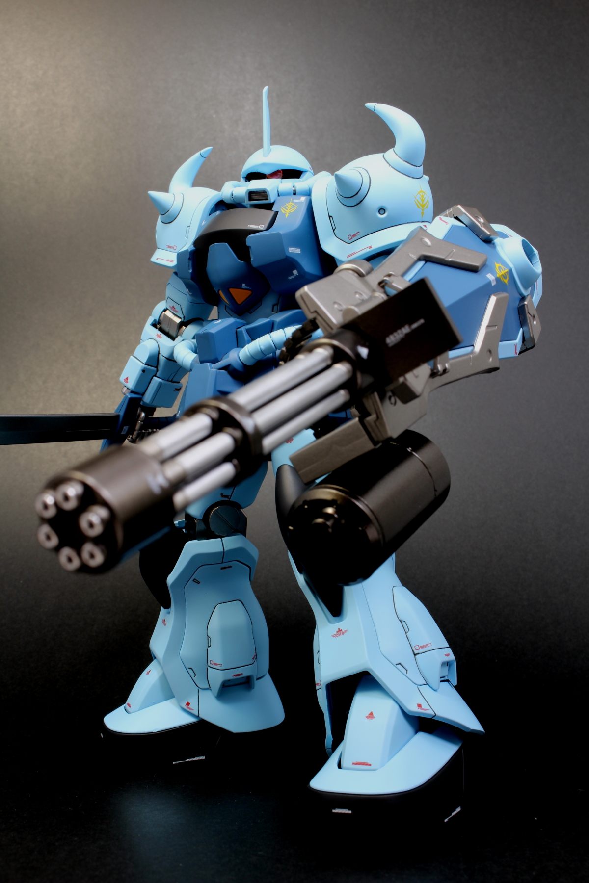 MG グフ・カスタム 1/100 GOUF CUSTOM グフカスタム 改修全塗装完成品