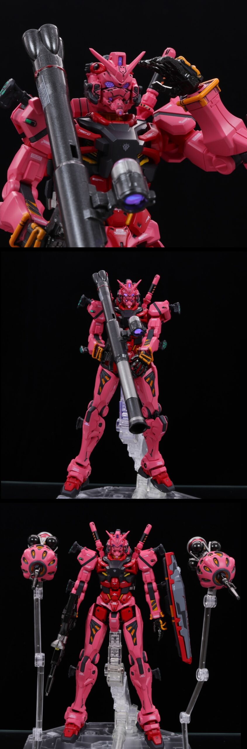 HG 1/144 赤いガンダム 最終決戦再現（バズーカ付き） (RED GUNDAM