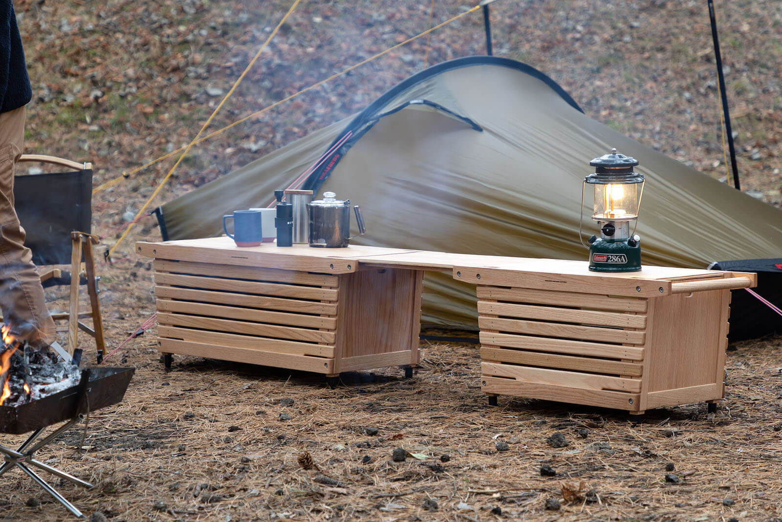 エクステンションテーブル オーク | IKIKI