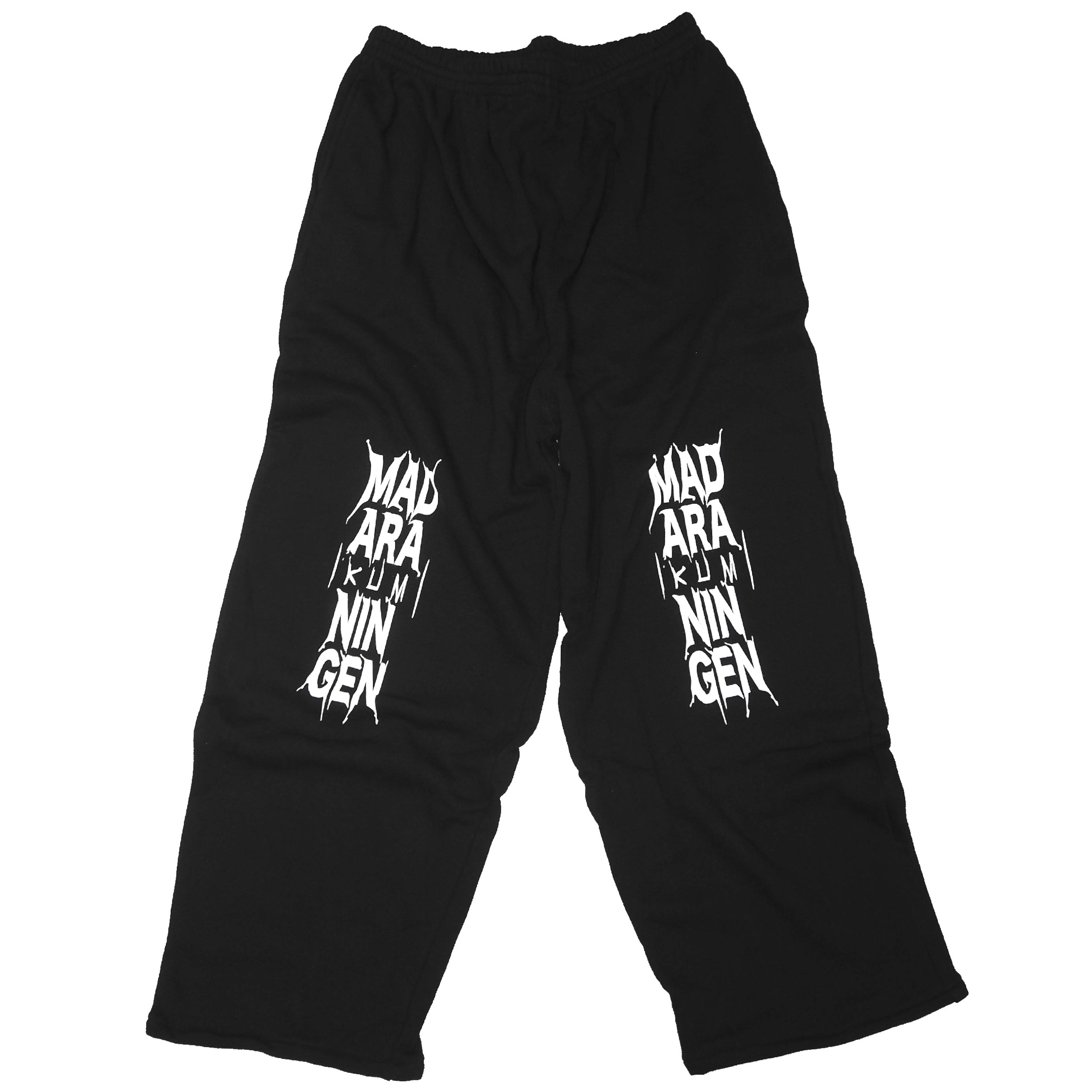 IKUMI×MADARANINGEN Bizzare LOGO Sweat pants