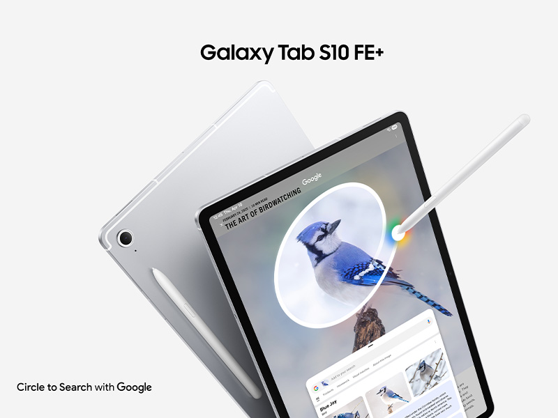 Galaxy Tab S10 FE Plus 128GB | Silver Tablet (Wi-Fi) | Samsung US