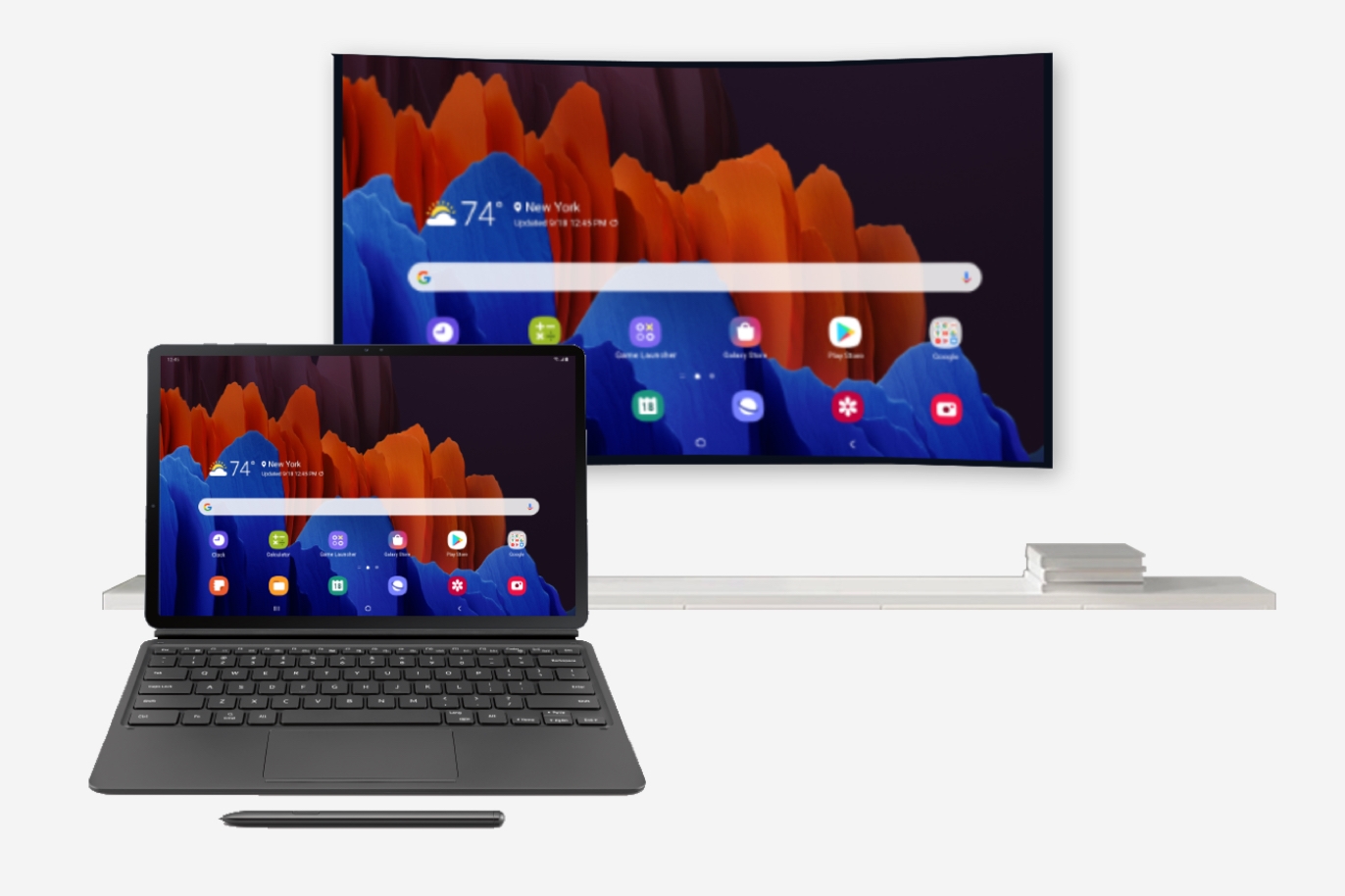 SM-T970NZNFXAR | Galaxy Tab S7+ 12.4