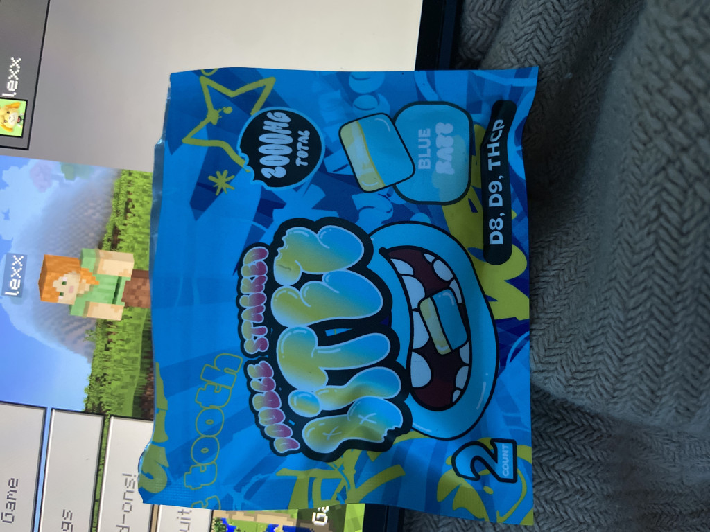 BITEZ - Delta-8 + Delta-9 + THCP 2000MG Gummies - Blue Razz – Ocho