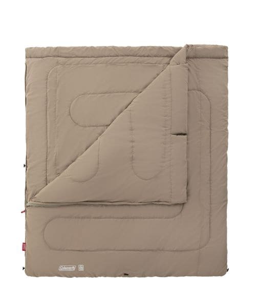 封筒型寝袋 ファミリー2 IN 1／C10 UP (グレージュ) | コールマン