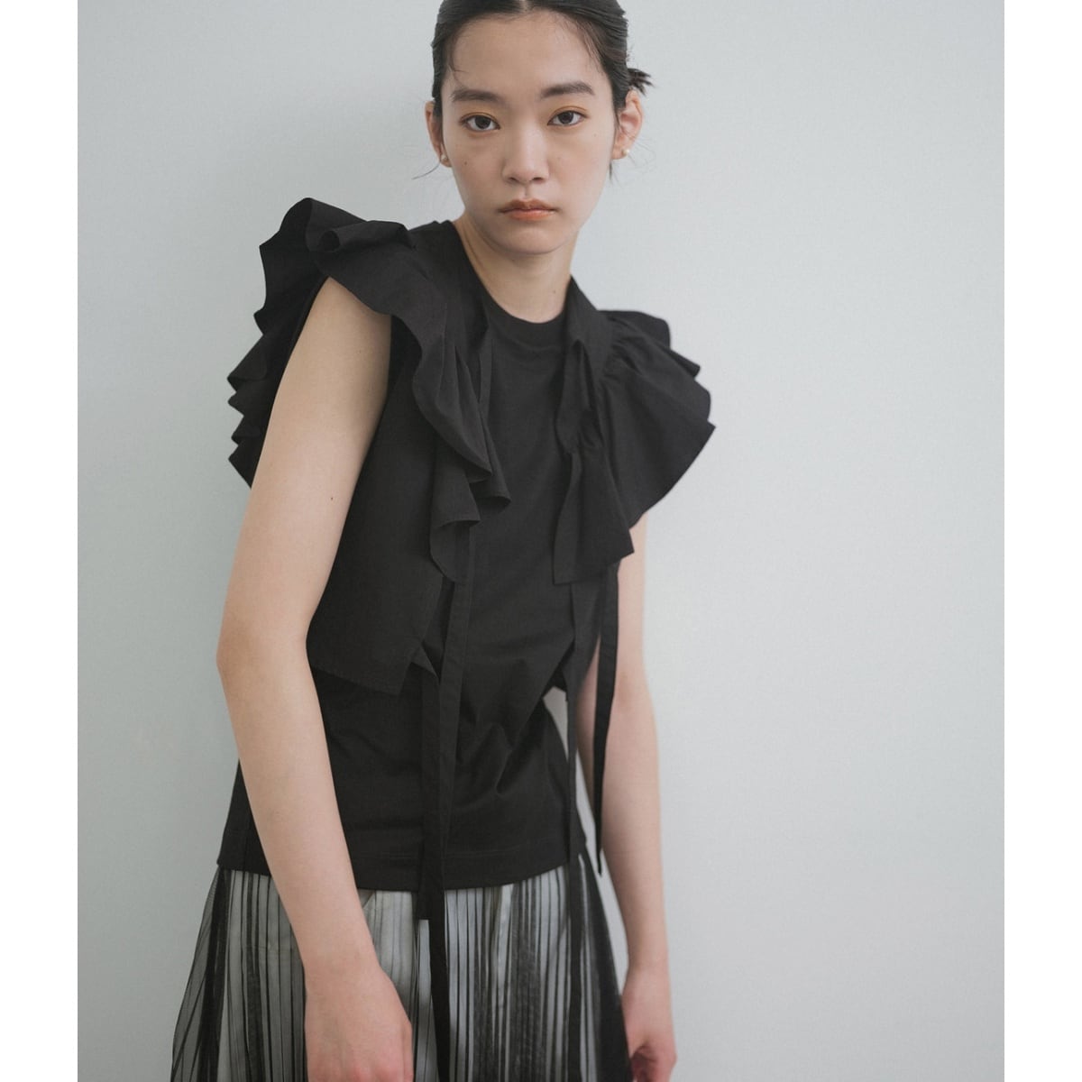 SETアイテム〉フリルセットTシャツ | アダムエロペ(ADAM ET ROPE