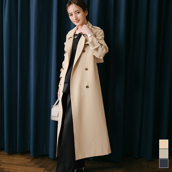 星玲奈さんコラボアイテム】ﾀﾞﾌﾞﾙﾄﾚﾝﾁｺｰﾄ | ユアーズ(ur's) | マルイ