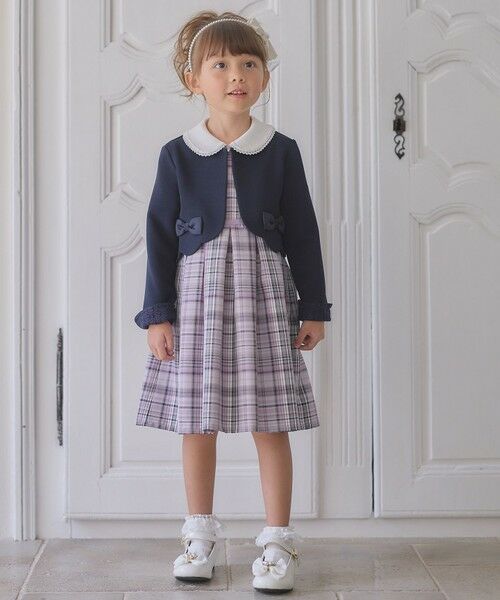 セール】 グログラン リボン ジャケット （ノーカラージャケット