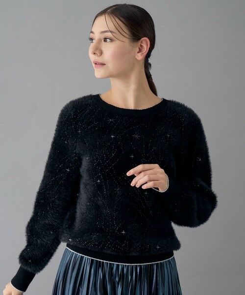 セール】 アイスクリスタルジャガード プルオーバー （ニット