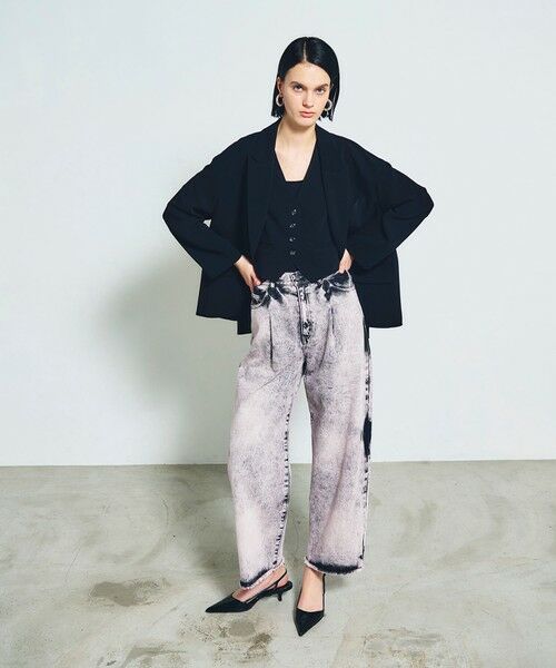 タイダイコクーンデニムパンツ （デニムパンツ）｜GRACE CONTINENTAL