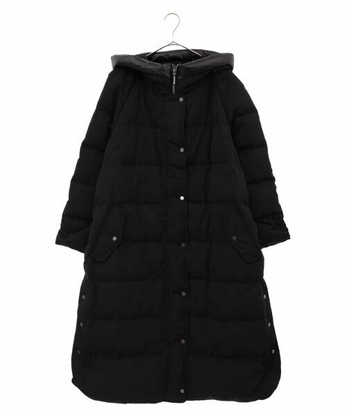 セール】 【大きいサイズ/エコ羽毛】ロング丈ダウンコート （ダウン