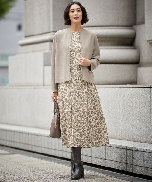 セール】 【洗える】リバーシブルニット セットアップ(カーディガン